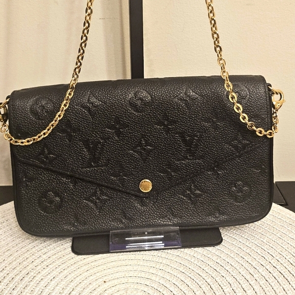 Louis Vuitton Monogram Empreinte Pochette Félicie – Black - Picture 1 of 6